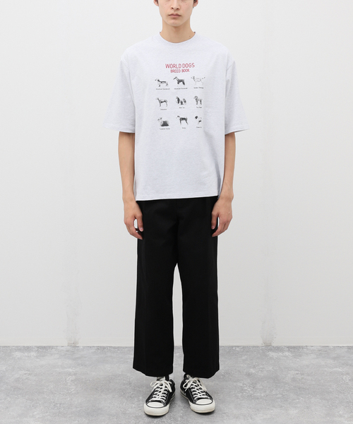 Tシャツ・カットソー YESEYESEE Angry Dog Tee 5FT2175 yeseyesee® :: Angry Dog Tee White