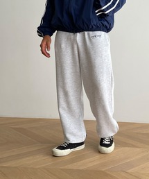 CANAL JEAN | RCW BLUE LABEL(ブルーレーベル) "KNOW WHY"刺繍裏毛スウェットパンツ(スウェットパンツ)