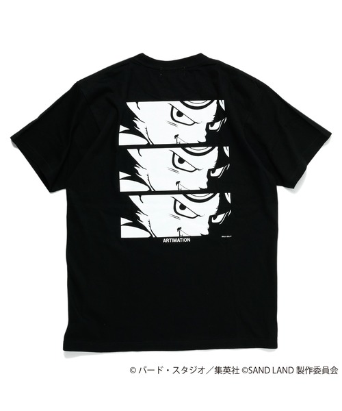 ARTIMATION（アーティメーション）の「＜SAND LAND×ARTIMATION＞TRIPLE EYE'S S/S TEE（Tシャツ/カットソー・メンズ・ブラック×ホワイト/ブラック×ピンク・MEDIUM/LARGE/X-LARGE）」の2枚目の写真