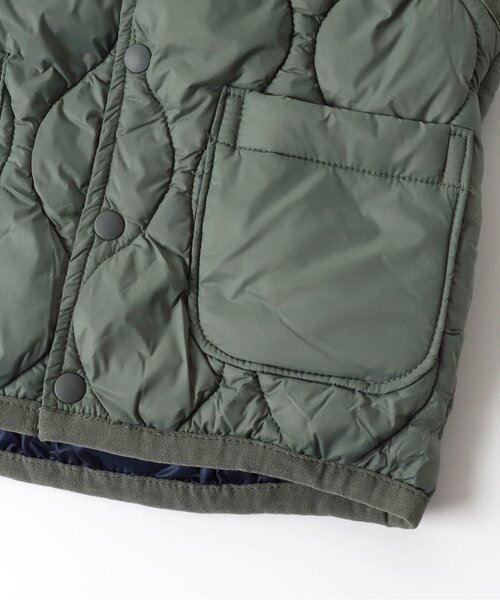 BREEZE（ブリーズ）の「【マシンウォッシャブル】インナーキルトベスト（ベスト・キッズ・カーキ/ブラック・110/100/90/80/130/120/140）」の14枚目の写真