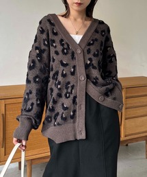 CAPRICIEUX LE'MAGE | レオパードカーディガン(カーディガン/ボレロ)