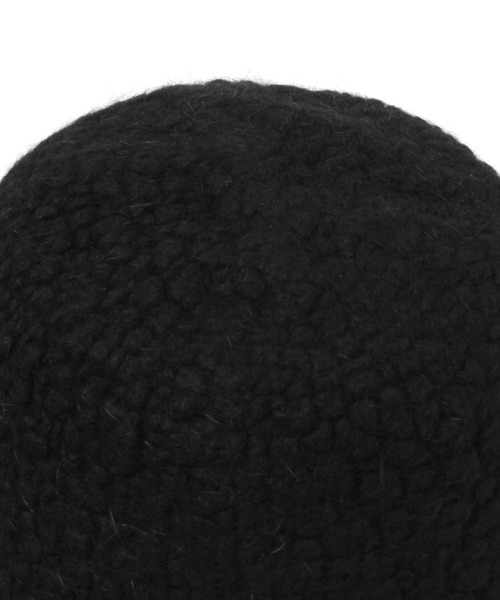 LAKOLE（ラコレ）の「ウール混ボアベルハット / 980311（ハット・レディース・ブラック/アイボリー・FREE）」の10枚目の写真