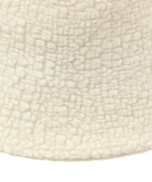 LAKOLE（ラコレ）の「ウール混ボアベルハット / 980311（ハット・レディース・ブラック/アイボリー・FREE）」の12枚目の写真