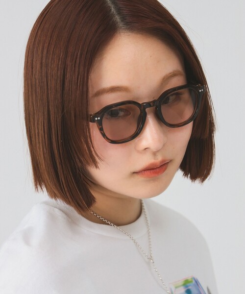 Ray BEAMS(レイビームス)の「noeyedia / サングラス "NE447"(サングラス・レディース・その他/ブラウン・ONE SIZE)」の1枚目の写真
