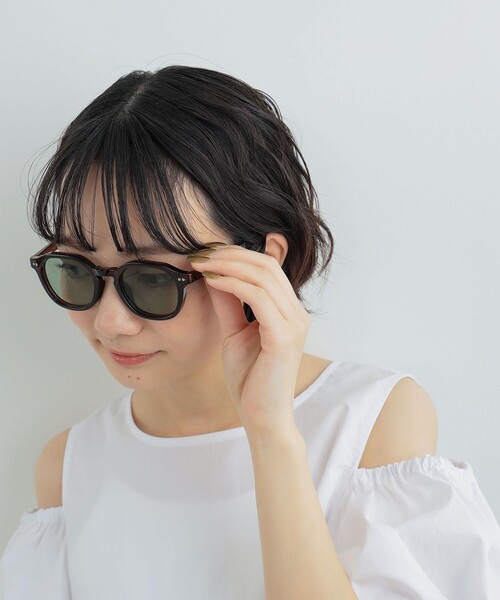 Ray BEAMS(レイビームス)の「noeyedia / サングラス "NE447"(サングラス・レディース・その他/ブラウン・ONE SIZE)」の4枚目の写真