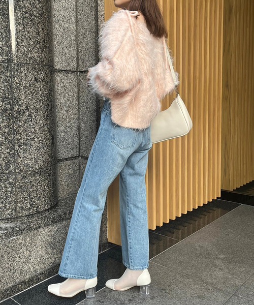 one after another NICE CLAUP(ワンアフターアナザーナイスクラップ)の「エンボスホーボーバッグ(ショルダーバッグ・レディース・アイボリー/ブラック/ブラウン・FREE)」の16枚目の写真