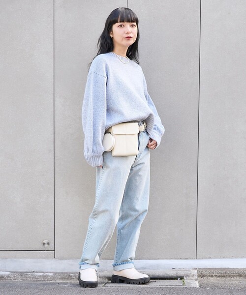 FREAK'S STORE（フリークスストア）の「マルチポーチ ベルト/ベルトバッグ（ボディバッグ/ウエストポーチ・レディース・ナチュラル/ブラック・ONE SIZE）」の7枚目の写真