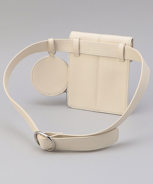 FREAK'S STORE（フリークスストア）の「マルチポーチ ベルト/ベルトバッグ（ボディバッグ/ウエストポーチ・レディース・ナチュラル/ブラック・ONE SIZE）」の13枚目の写真