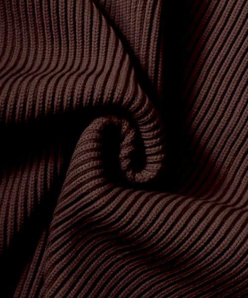 SITRY（シトリー）の「driver's knit/ドライバーズ ニット/フルジップ カーデ（ニット/セーター・メンズ・ブラック/ブラウン/オレンジ/ライトベージュ/グリーン・M/L/XL）」の13枚目の写真