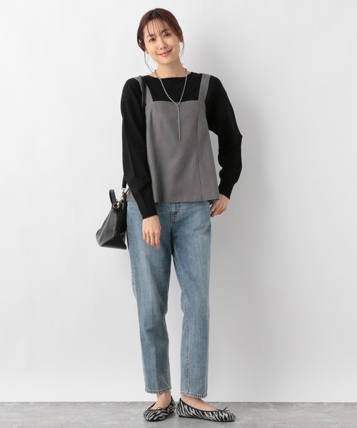 GLOBAL WORK（グローバルワーク）の「ウールライクストレッチビスチェ