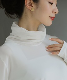 首ぴたッ苦手さん ふんわりシルエットシアーのネックインナー