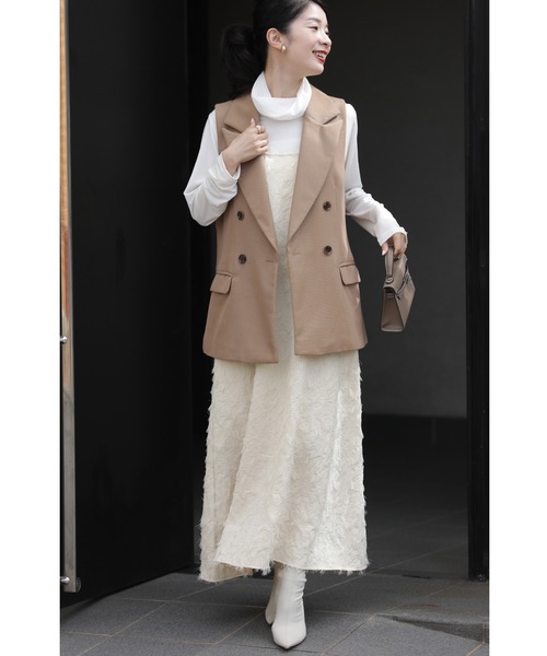 cawaii(カワイイ)の「首ぴたッ苦手さん ふんわりシルエットシアーのネックインナー(Tシャツ/カットソー・レディース・ホワイト/ブラック・FREE)」の16枚目の写真