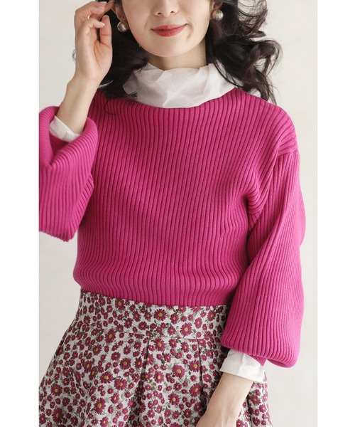 cawaii(カワイイ)の「首ぴたッ苦手さん ふんわりシルエットシアーのネックインナー(Tシャツ/カットソー・レディース・ホワイト/ブラック・FREE)」の20枚目の写真