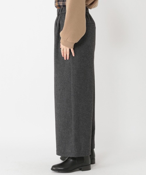 studio CLIP（スタディオクリップ）の「ツイード風ストレートパンツ[プチ・プラスサイズあり]（その他パンツ・レディース・ブラウン/チャコール/ベージュ・PF/ﾌﾘｰ(L)/MEDIUM/LARGE）」の10枚目の写真