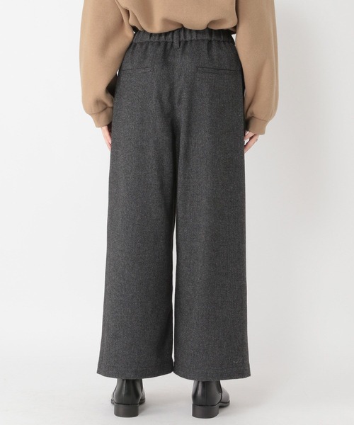 studio CLIP（スタディオクリップ）の「ツイード風ストレートパンツ[プチ・プラスサイズあり]（その他パンツ・レディース・ブラウン/チャコール/ベージュ・PF/ﾌﾘｰ(L)/MEDIUM/LARGE）」の11枚目の写真