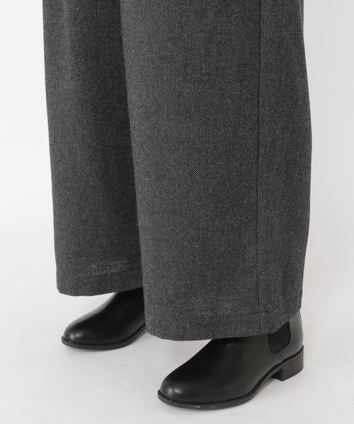 studio CLIP（スタディオクリップ）の「ツイード風ストレートパンツ[プチ・プラスサイズあり]（その他パンツ・レディース・ブラウン/チャコール/ベージュ・PF/ﾌﾘｰ(L)/MEDIUM/LARGE）」の15枚目の写真