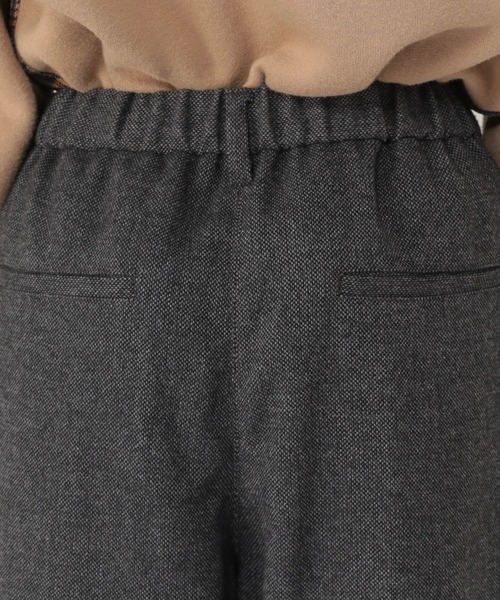 studio CLIP（スタディオクリップ）の「ツイード風ストレートパンツ[プチ・プラスサイズあり]（その他パンツ・レディース・ブラウン/チャコール/ベージュ・PF/ﾌﾘｰ(L)/MEDIUM/LARGE）」の16枚目の写真