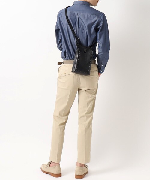 TOFF&LOADSTONE（トフアンドロードストーン）の「【ブラスボタン サコッシュ スタッズ】ショルダーバッグ（ショルダーバッグ・メンズ・ブラック・00）」の20枚目の写真