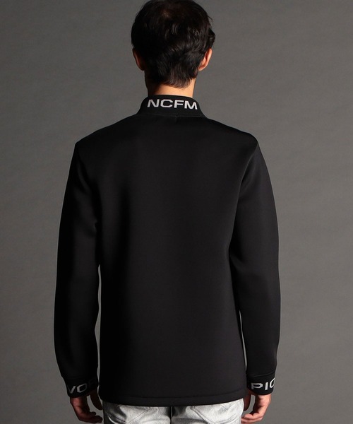 NICOLE CLUB FOR MEN（ニコルクラブフォーメン）の「ジャガードニット衿モックネックプルオーバー（その他トップス・メンズ・ベージュ/杢グレー/ブラック/オフホワイト/レンガ・X-LARGE/LARGE/MEDIUM）」の12枚目の写真