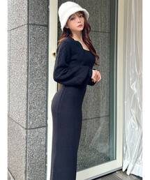 RESEXXY | ボレロライクタイトニットワンピース(ワンピース)