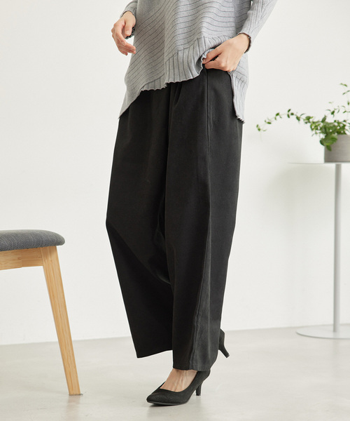 riprap ワイドパンツ セール】ブラッシュツイルラップ風ワイドパンツ（その他パンツ