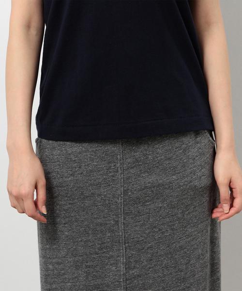 coen（コーエン）の「コットンポケットTシャツ（Tシャツ/カットソー・レディース・グレー/ホワイト/ネイビー・MEDIUM/LARGE）」の15枚目の写真