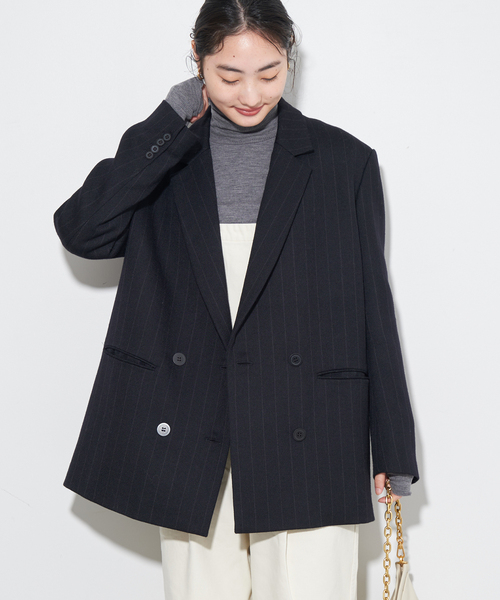 セール】ORGANIC WOOL DB ジャケット（その他アウター）｜Plage