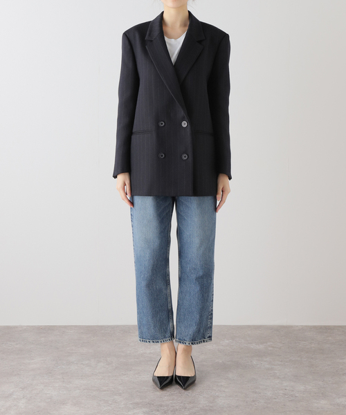 plage organic wool ジャケット　ブラック　36サイズ セール】ORGANIC WOOL DB ジャケット（その他アウター）｜Plage