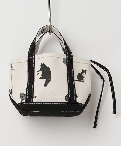 TEMBEA（テンベア）の「TEMBEA / TOTE BAG MINI（トートバッグ・メンズ・その他1/その他/その他4/その他2/その他3/その他7/その他6/その他5/ブラック系その他4/ブラック/オリーブ/ブルー/ブルー系その他2/チャコールグレー・ONE SIZE）」の4枚目の写真