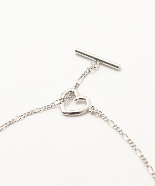 NOLLEY’S Sophi（ノーリーズソフィ）の「ハートマンテルY字ネックレス（ネックレス・レディース・ゴールド/シルバー・FREE）」の7枚目の写真
