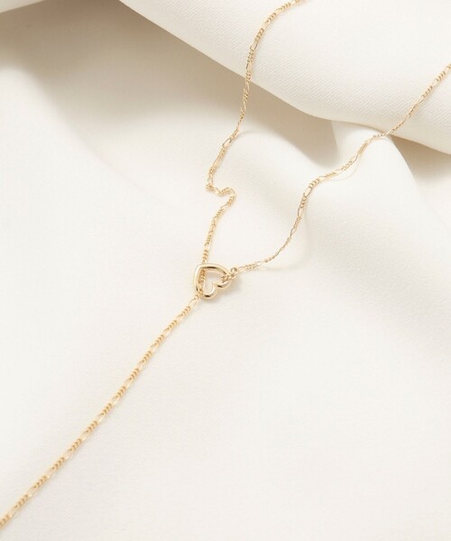 NOLLEY’S Sophi（ノーリーズソフィ）の「ハートマンテルY字ネックレス（ネックレス・レディース・ゴールド/シルバー・FREE）」の13枚目の写真