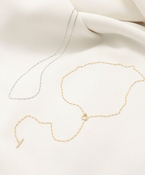 NOLLEY’S Sophi（ノーリーズソフィ）の「ハートマンテルY字ネックレス（ネックレス・レディース・ゴールド/シルバー・FREE）」の14枚目の写真