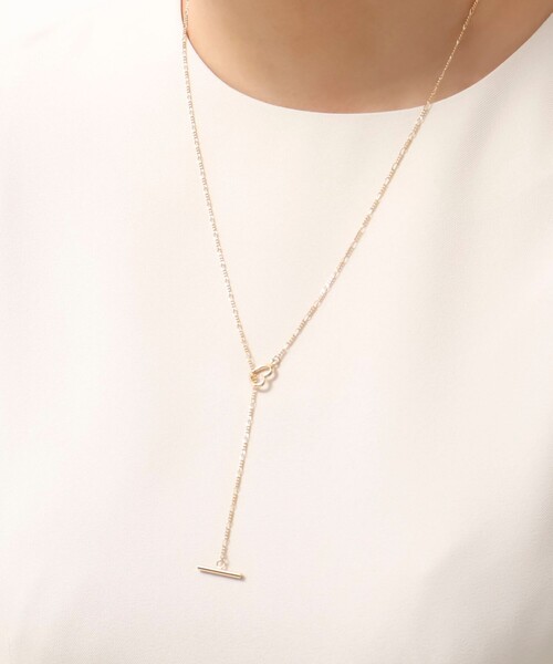 NOLLEY’S Sophi（ノーリーズソフィ）の「ハートマンテルY字ネックレス（ネックレス・レディース・ゴールド/シルバー・FREE）」の16枚目の写真