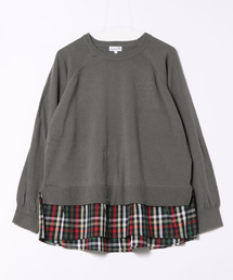 Arnold Palmer | ニット × パーマチェック プルオーバー(ニット/セーター)