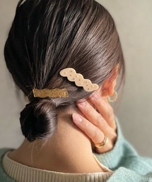 tone（トーン）の「【KuKuLu TOKYO】ウェーブ2setヘアクリップ（バレッタ/ヘアクリップ・メンズ）」