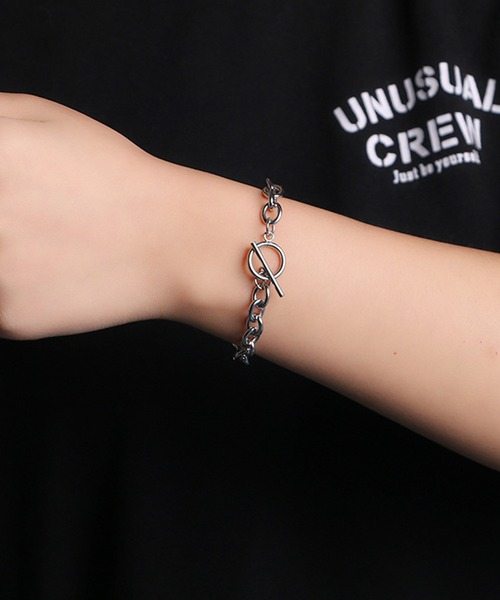 DiamondHearts（ダイヤモンドハーツ）の「チェーンデザインマンテルブレスレット（ブレスレット・レディース・シルバー・SMALL/LARGE/MEDIUM）」の4枚目の写真