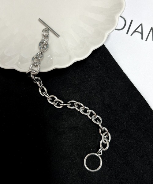 DiamondHearts（ダイヤモンドハーツ）の「チェーンデザインマンテルブレスレット（ブレスレット・レディース・シルバー・SMALL/LARGE/MEDIUM）」の7枚目の写真