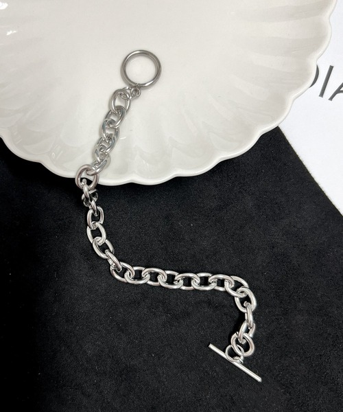 DiamondHearts（ダイヤモンドハーツ）の「チェーンデザインマンテルブレスレット（ブレスレット・レディース・シルバー・SMALL/LARGE/MEDIUM）」の9枚目の写真