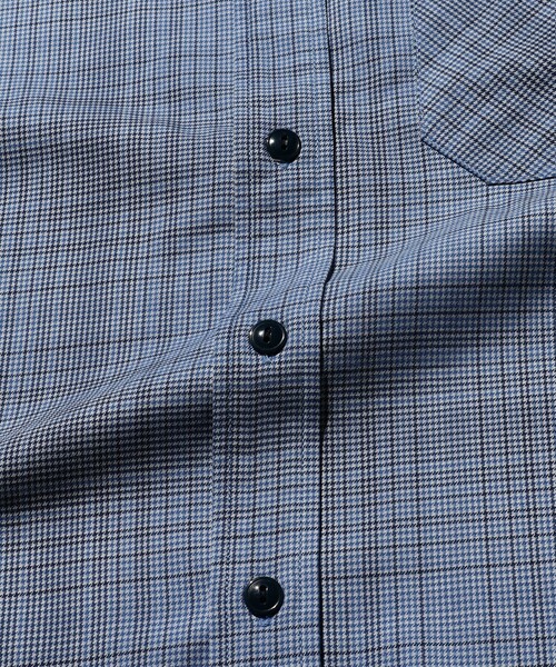 BEAMS PLUS(ビームスプラス)の「BEAMS PLUS / ウール ポリエステル チェック ガイドシャツ(シャツ/ブラウス・メンズ・ブルー・XL/S/M/L)」の10枚目の写真