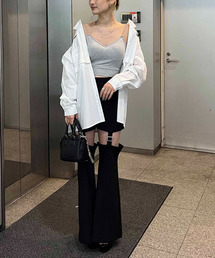 SPIRALGIRL | パット付きクロスラインビスチェ(キャミソール)