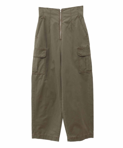 31 Sons de mode（トランテアン　ソン　ドゥ　モード）の「カーゴチノパンツ（カーゴパンツ・レディース・ベージュ/カーキ・38/36）」の4枚目の写真