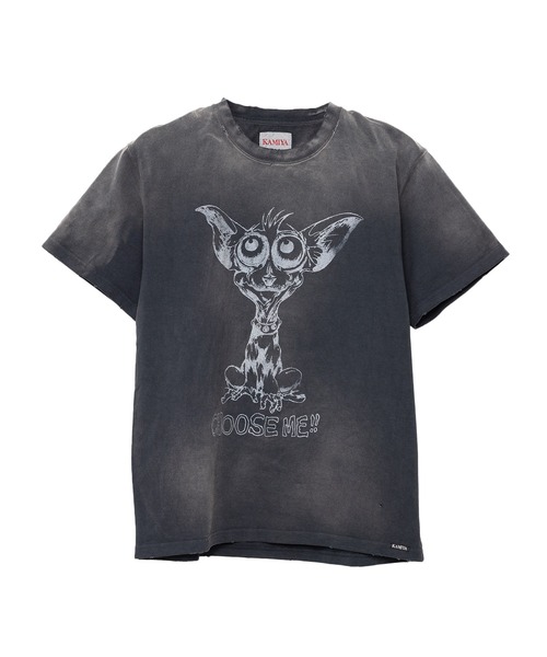KAMIYA（カミヤ）の「'MONSTER' Printed Bleach T-shirt（T
