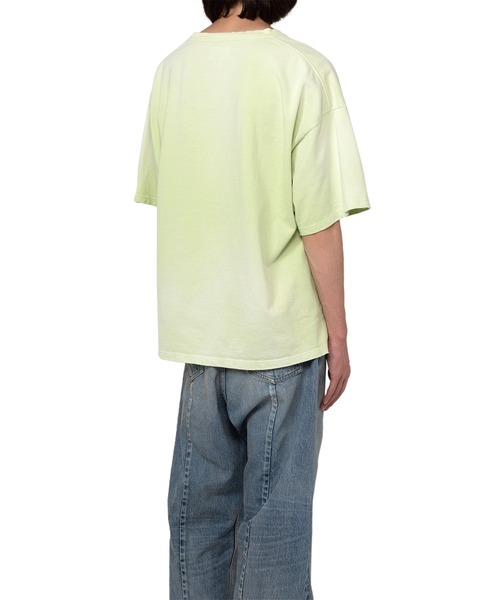 トップス KAMIYA 24SS Monster Bleached Print T XL KAMIYA（カミヤ）の「'MONSTER' Printed Bleach T-shirt（T