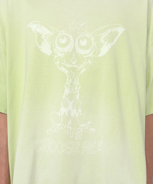 KAMIYA（カミヤ）の「'MONSTER' Printed Bleach T-shirt（T