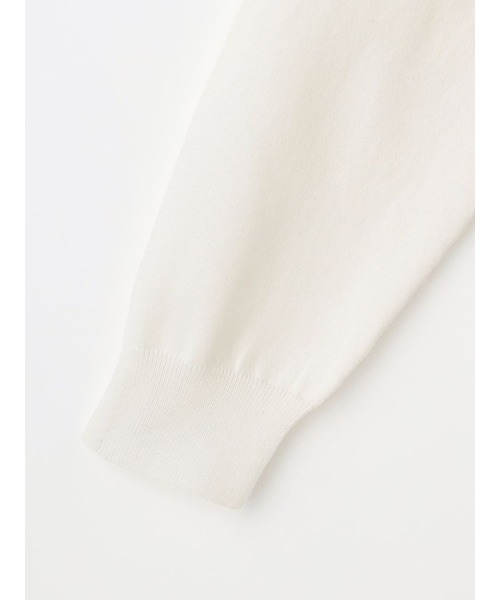 Perfect Suit FActory（パーフェクトスーツファクトリー）の「TRANS CONTINENTS　トリコロール刺繍　プルオーバー　ホワイト/ブラック/レッド/サックス（ニット/セーター・メンズ・レッド/ブラック/ホワイト/サックスブルー・LL/L/M）」の17枚目の写真