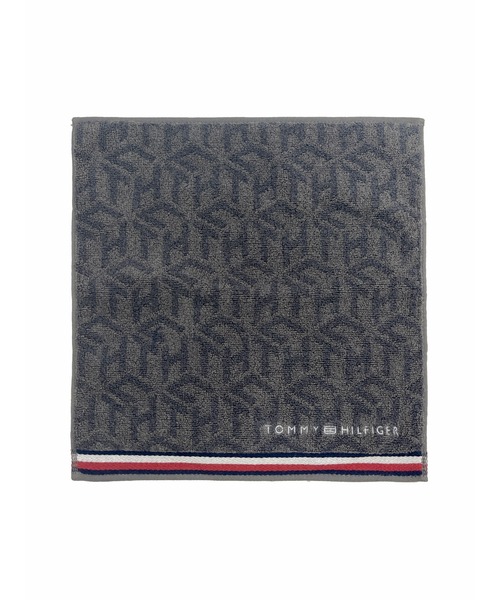 TOMMY HILFIGER(トミーヒルフィガー)の「TOMMY HILFIGER/トミーヒルフィガー ブランド ロゴ 配色 コットン ハンカチ タオル ミニタオル 25×25(ハンカチ/ハンドタオル・メンズ・ブラック/ネイビー系3/ネイビー系2/ネイビー系1/レッド/ホワイト/グレー系1/グレー系2/ネイビー系4/ネイビー系5・FREE)」の5枚目の写真