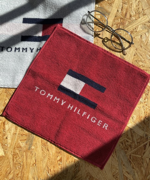 TOMMY HILFIGER(トミーヒルフィガー)の「TOMMY HILFIGER/トミーヒルフィガー ブランド ロゴ 配色 コットン ハンカチ タオル ミニタオル 25×25(ハンカチ/ハンドタオル・メンズ・ブラック/ネイビー系3/ネイビー系2/ネイビー系1/レッド/ホワイト/グレー系1/グレー系2/ネイビー系4/ネイビー系5・FREE)」の10枚目の写真