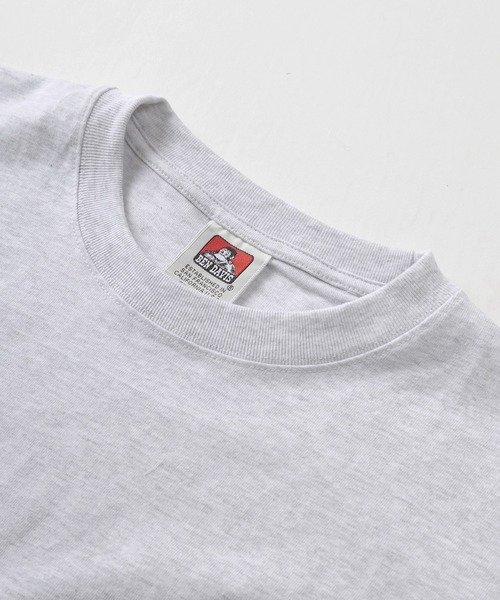 BEN DAVIS(ベンデイビス)の「【BEN DAVIS/ベンデイビス】スポンサーロゴテイスト バイカーデザイン バックプリント ロングスリーブTシャツ/ロンT(Tシャツ/カットソー・メンズ・ブラック/パープル/オートミール/ホワイト/グリーン・M/L/XL)」の8枚目の写真