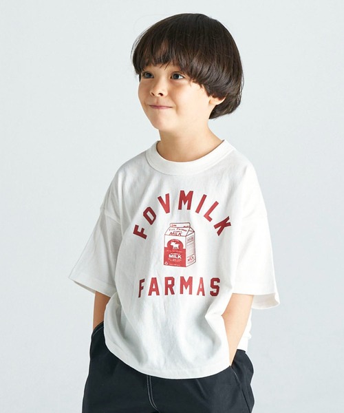セール】FOV/フォブ MILK Tシャツ（Tシャツ/カットソー）｜FOV（フォブ 