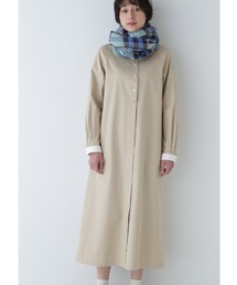 NATIC MARINE | ◆【NATIC×human woman】ノーカラーワンピース(シャツワンピース)